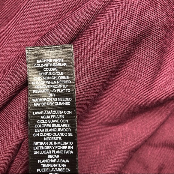 ⭐️NEW⭐️WhiteHouseBlackMarket WHBMLong Sleeve Ruffle Cold Shoulder Sheath Dress - Picture 9 of 10